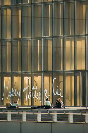 Automne ensoleillé à la BNF (Paris) - 11 octobre 2008 16h50